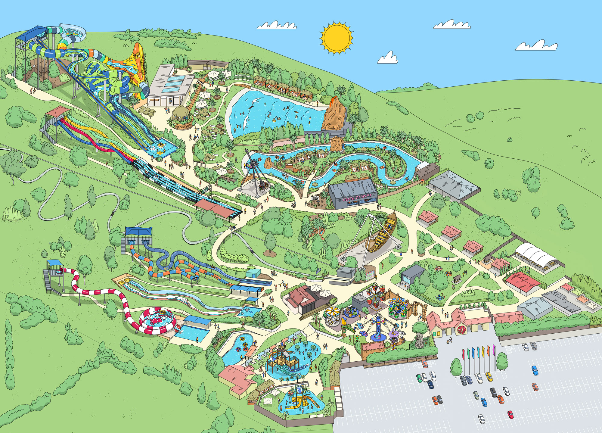 Self Titled Funfields Themepark Case Study Map Hi Res