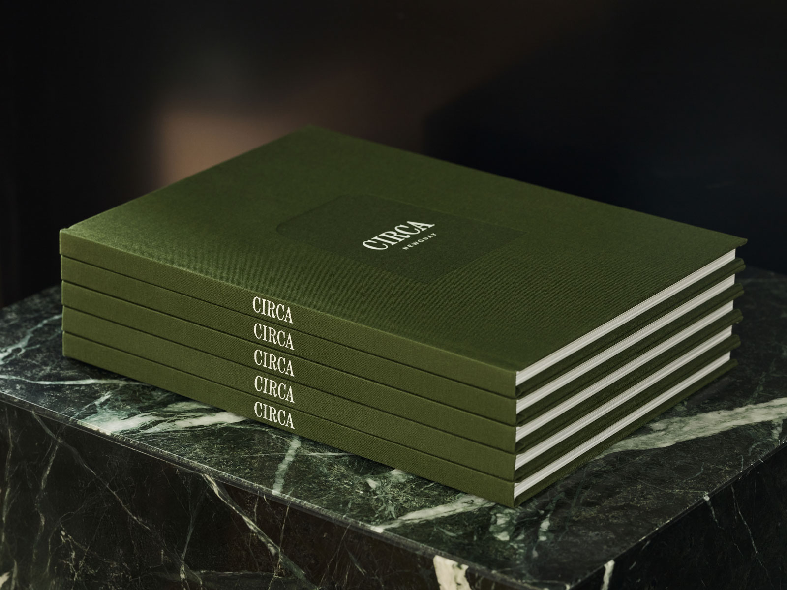 Self Titled Circa Brochure Cover Stack