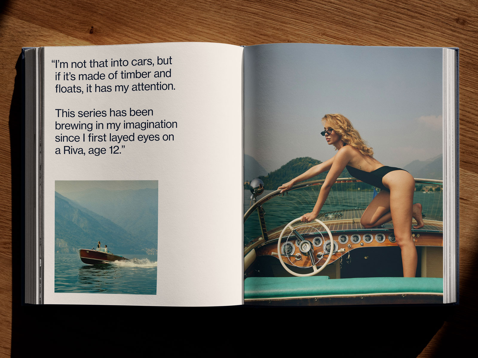 Self Titled James Geer Book Spread
